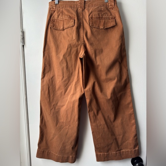 Frame Brown Utility Cropped Pants - Picture 9 of 13